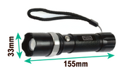 set linterna emergencias recargable 800 m