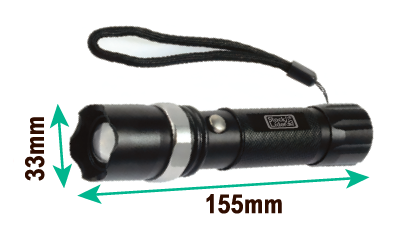 set linterna emergencias recargable 800 m