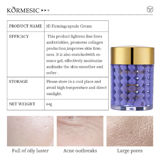 Crema Facial Reafirmante 3D 64gr