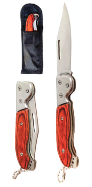 Navaja con funda compacta y resistente