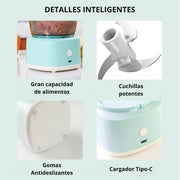 Picadora 350ml compacta para cocina diaria