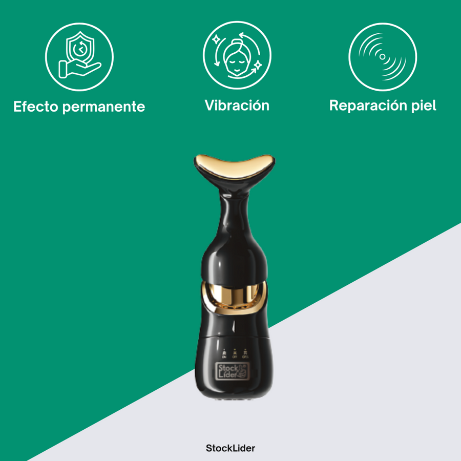 Masajeador facial vibración para rostro