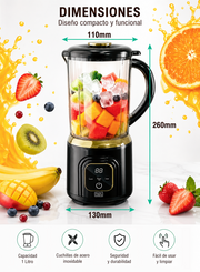 Batidora de vaso portátil USB 1L