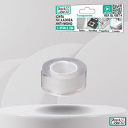 Cinta selladora anti-moho transparente