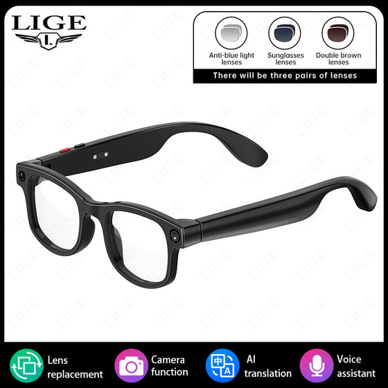 Gafas inteligentes Bluetooth con traducción