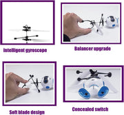 Robot volador con sensor de inducción