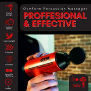 Pistola de masaje inalámbrica profesional