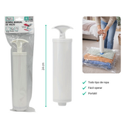 Bomba manual de vacío para bolsas