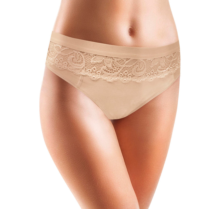 Bragas menstruales absorbentes discretas
