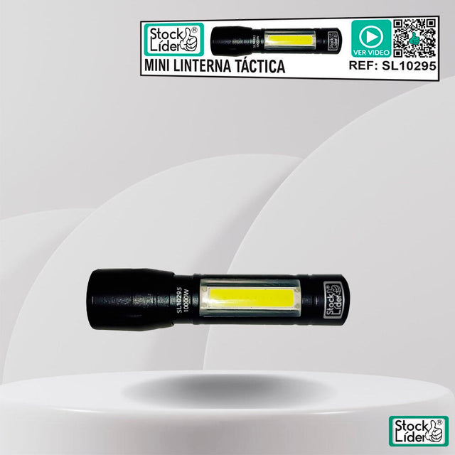 Mini linterna táctica recargable LED