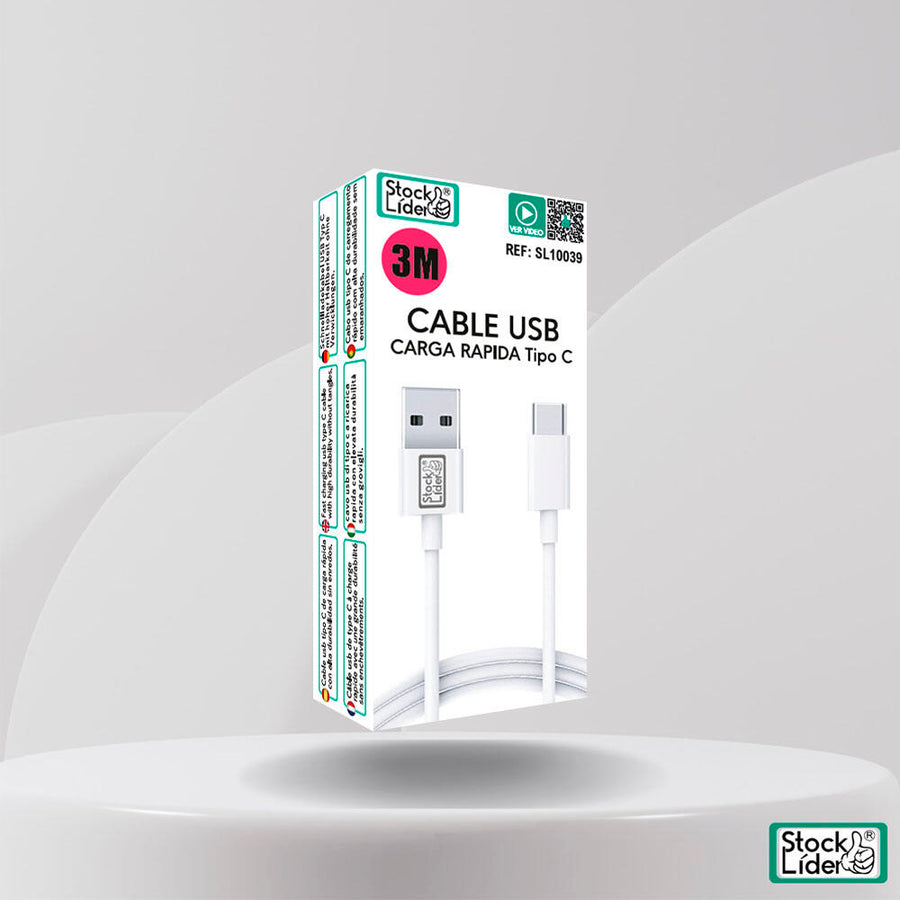 USB-C 3m para moverte