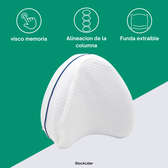 Almohada ergonómica para piernas | ViamoMas