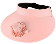 Gorra ventilador recargable 360° | ViamoMas