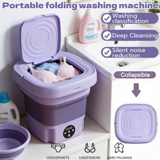 Lavadora portátil 9L plegable | ViamoMas