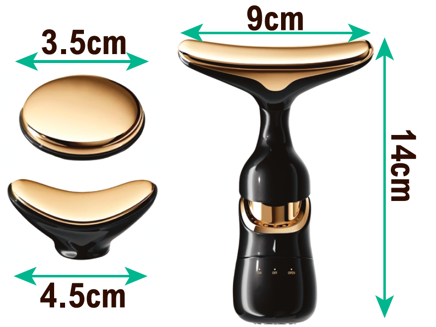 Masajeador facial vibración para rostro