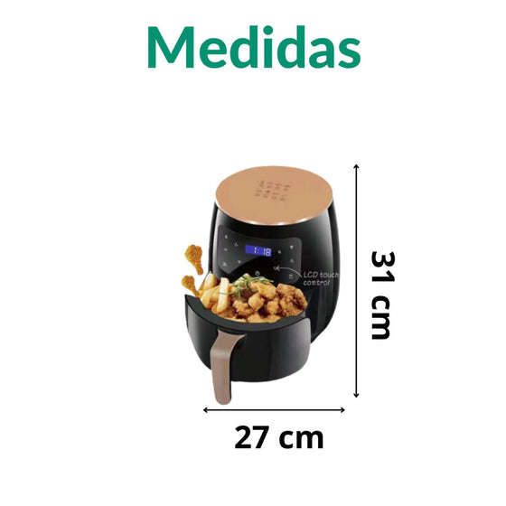 Freidora de aire 6L | Cocina rápido y fácil