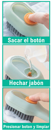 Cepillo multiusos con dispensador | ViamoMas