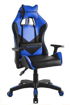 Silla gaming ergonómica reclinable 360°