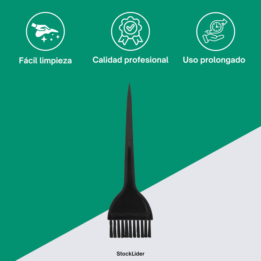 Brocha para tinte de pelo precisa