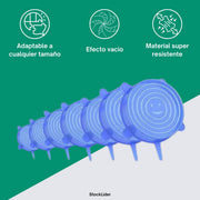 Tapa silicona multiusos para cocina
