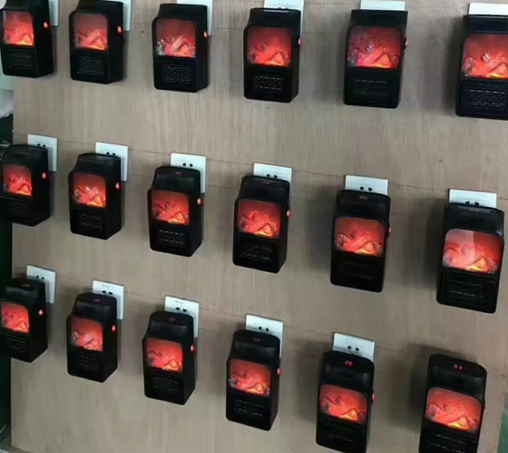 Calefactor portátil enchufable 1000W