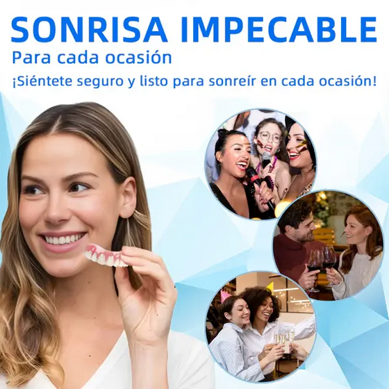 Prótesis Dental de Silicona | Sonrisa Instantánea
