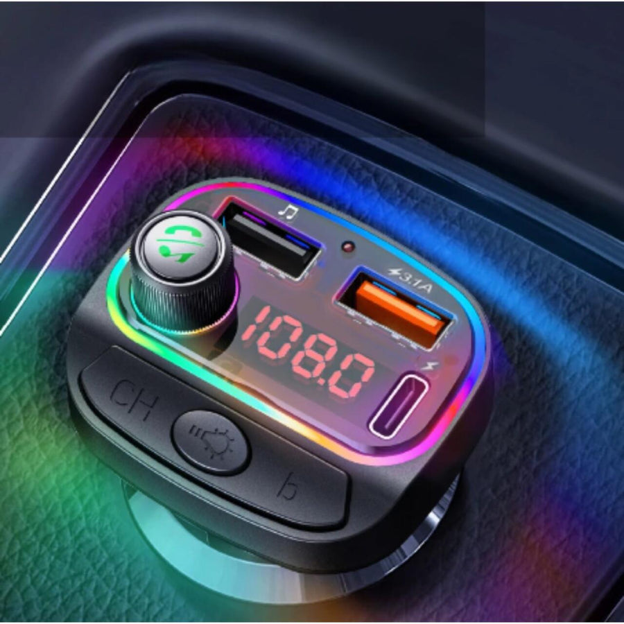 MP3 coche F5 Bluetooth y manos libres