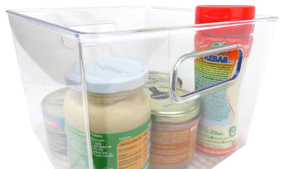Organizador frigorífico transparente