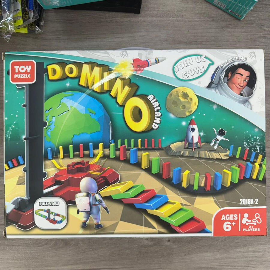 Set Dominó con Cohete para Niños