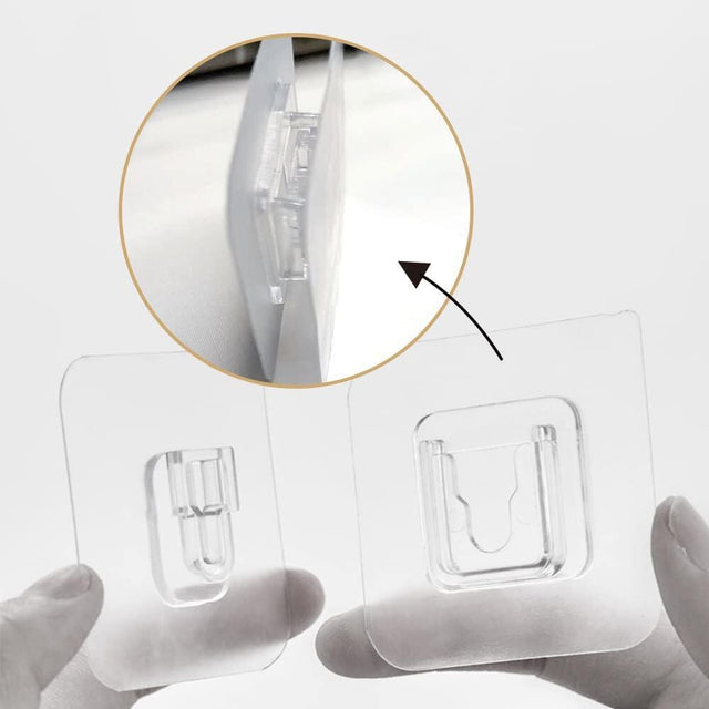 Ganchos adhesivos extra fuertes 4 pcs