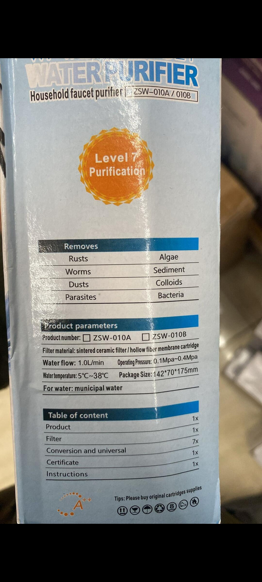 Filtro de agua para grifo | ViamoMas