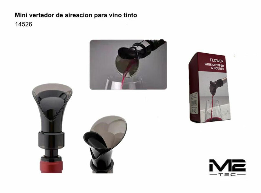 Sirve mejor vino en segundos