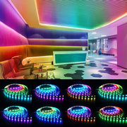Tira LED RGB 5M USB con mando