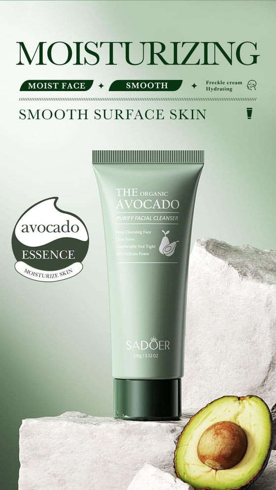 Limpiador Facial de Aguacate Orgánico 100g