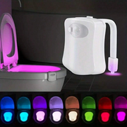 Luz inodoro sensor LED para baño