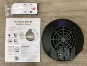 Calefactor Portátil 900W compacto y silencioso