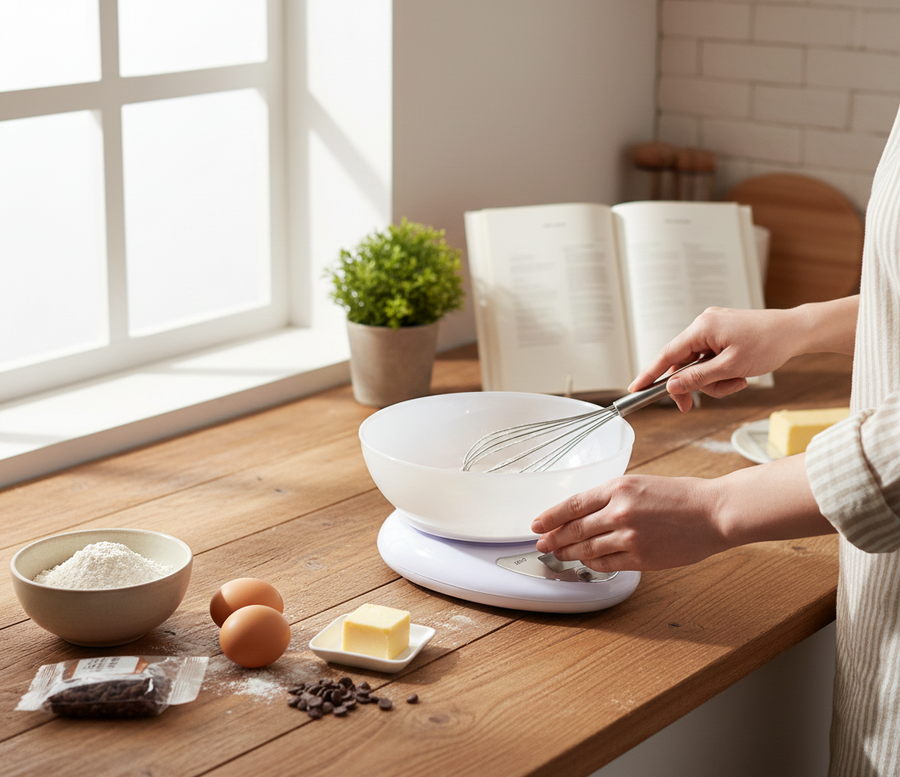 Báscula de cocina digital con tara 5 kg