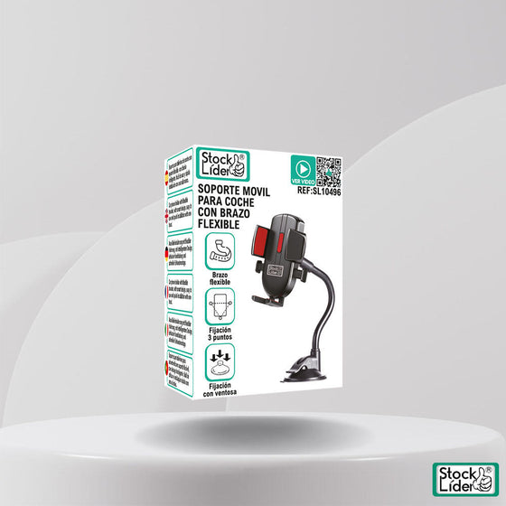Soporte móvil coche flexible | ViamoMas