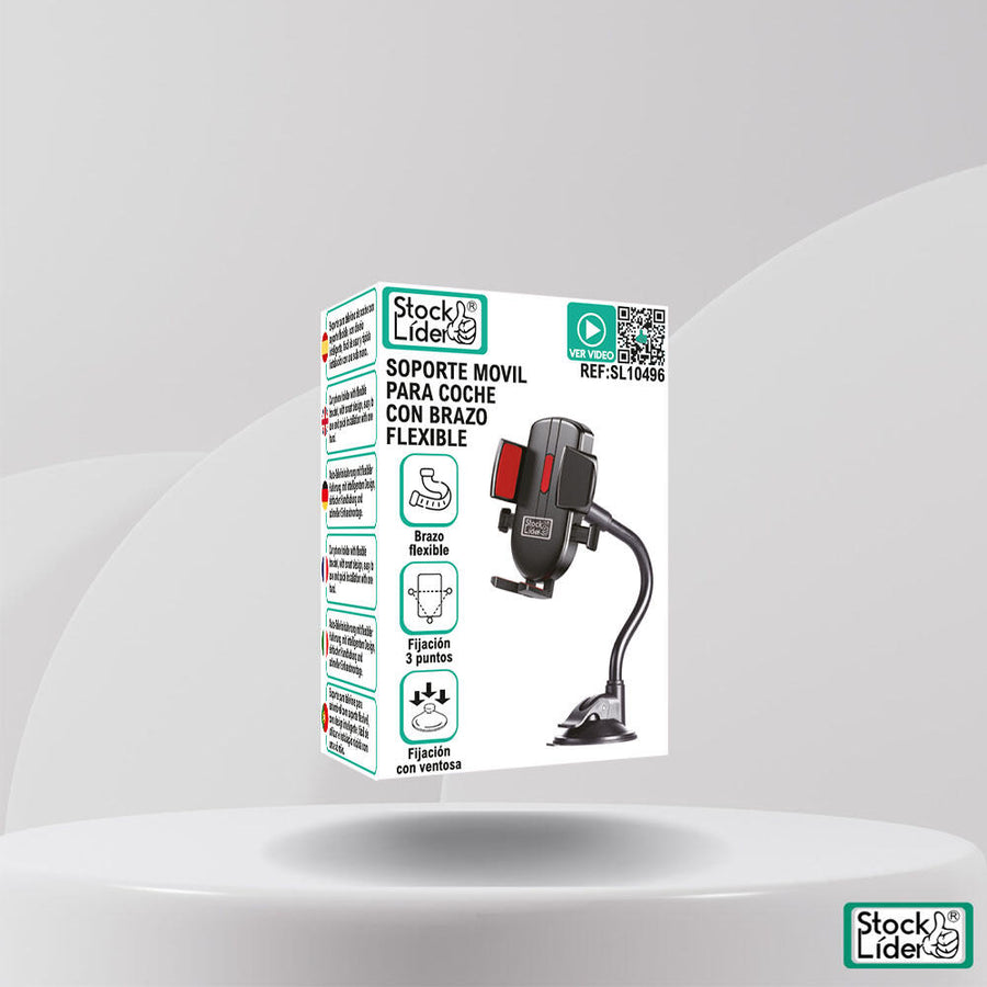 Soporte móvil coche flexible | ViamoMas