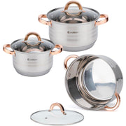 Batería de Cocina 12 Piezas Inducción