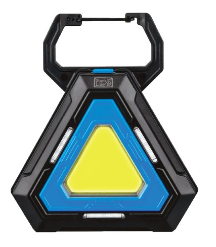 Lámpara triangular LED COB compacta y potente