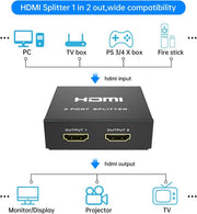 Divisor HDMI 4K 1x2 | Doble pantalla