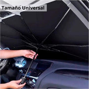 Parasol paraguas para coche plegable