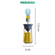 Bote aceite con brocha para cocina | ViamoMas