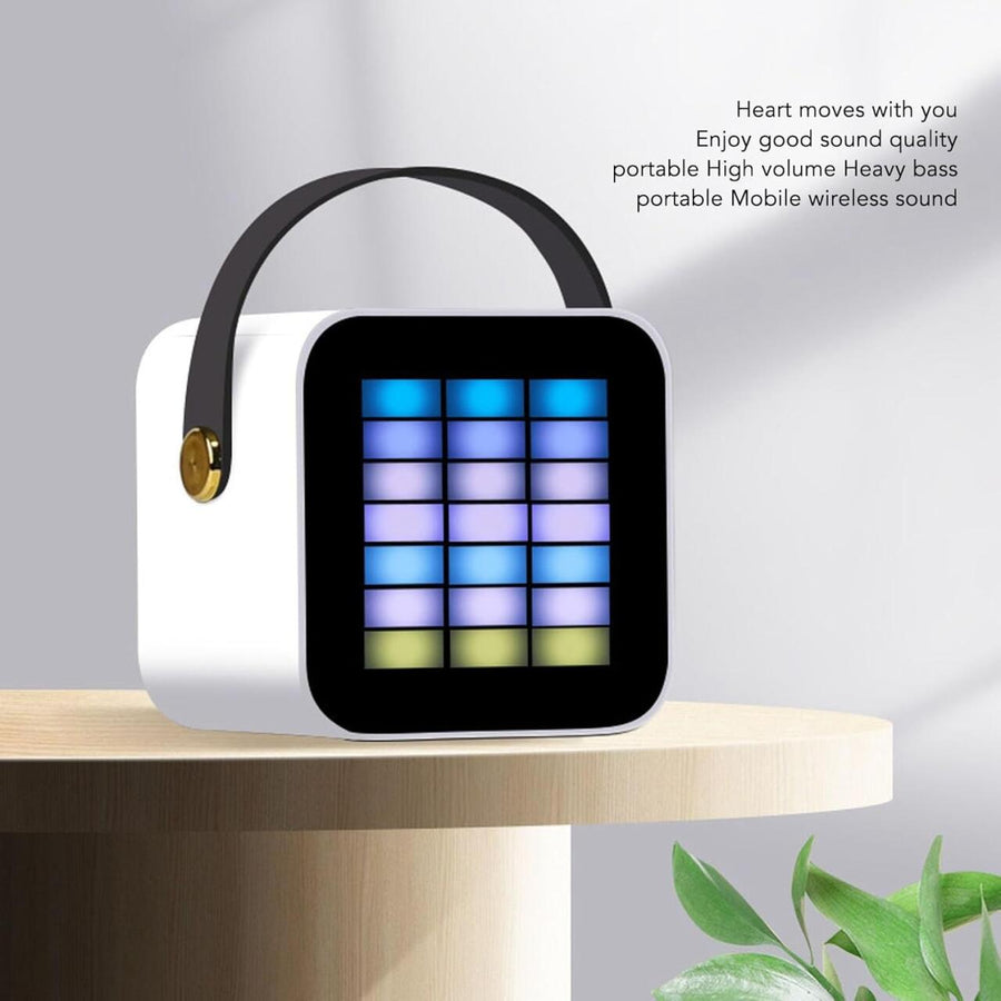 Mini Micrófono Bluetooth con Altavoz RGB