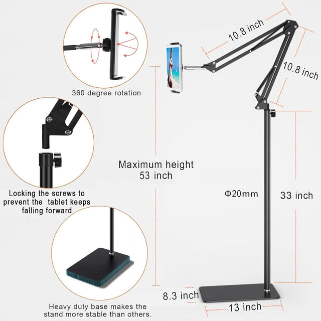 Soporte de Suelo para Tablet y Móvil
