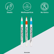 Rotuladores acrílicos 24 colores | ViamoMas