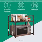 Estantería para microondas | Orden extra