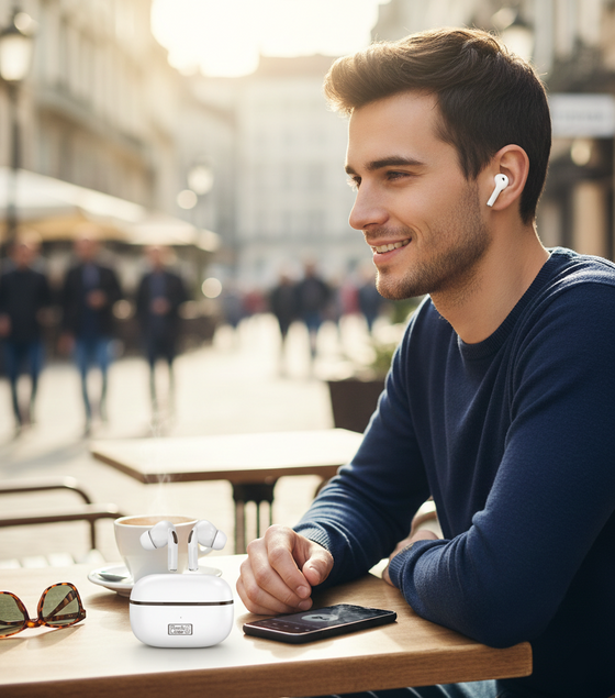 Auricular traductor Bluetooth en tiempo real