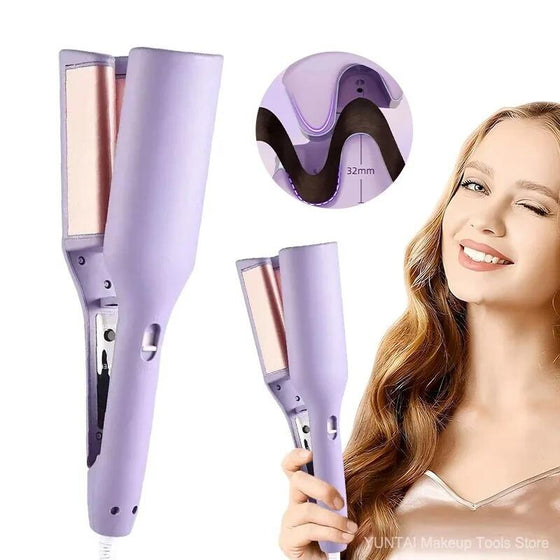 Rizador de pelo huevo para ondas rápidas